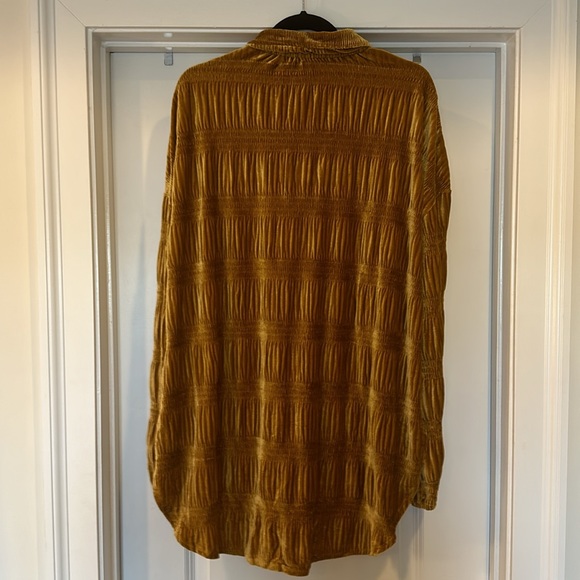 Free People “M” My Best Velvet Blouse NWT - Picture 12 of 12